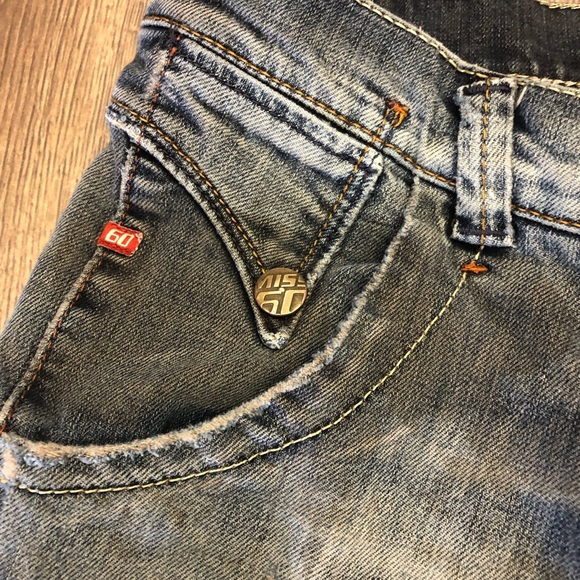 MISS SIXTY WOMEN FLIP FARGO MID RISE BOOT CUT JEANS IN SIZE 29 - Picture 5 of 16